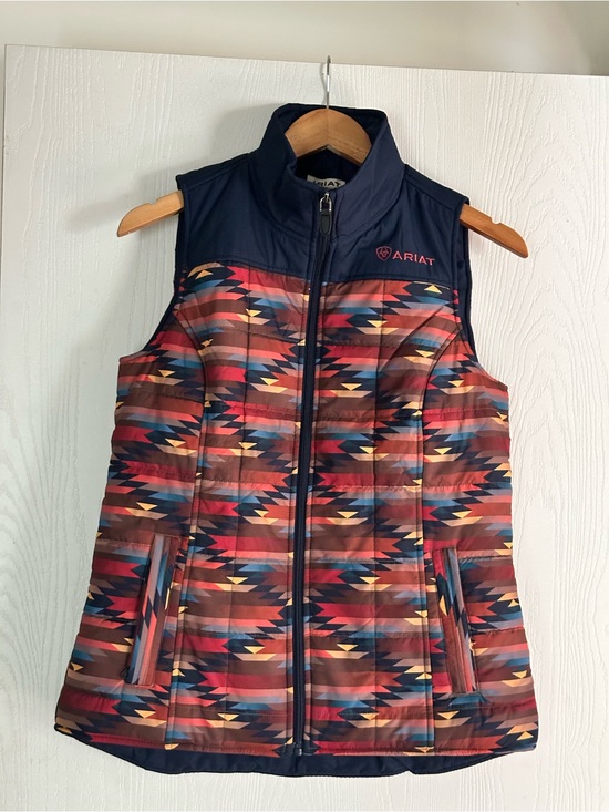Ariat Jackets & Blazers - Ariat Women's Patterned Quilted Vest - Multi-Color